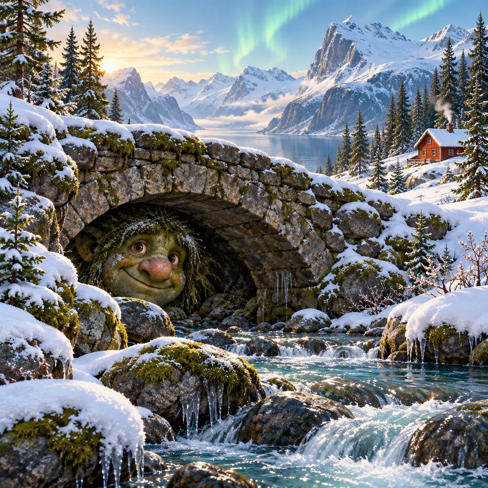 Troll Bridge game artwork